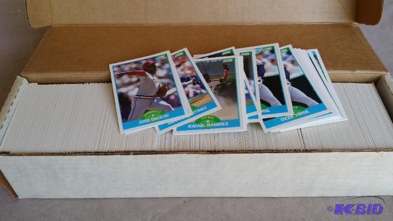 &nbsp1989 Score Baseball cards,&nb...