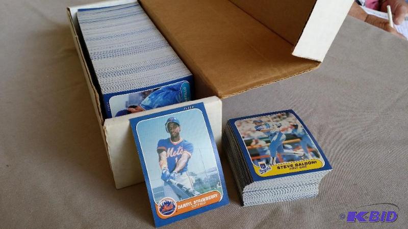 1986 Fleer Baseball. Appears to be ...