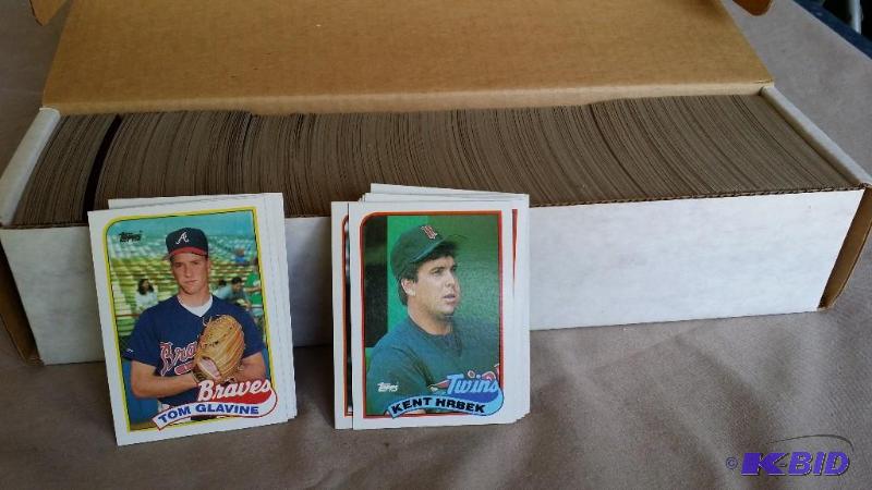 1989 Topps&nbspBaseball cards, ove...