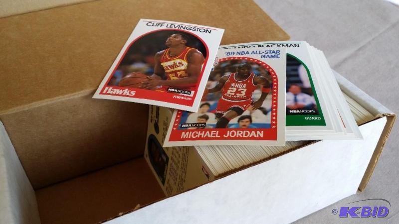 1989 NBA Hoops Basketball cards 1-3...