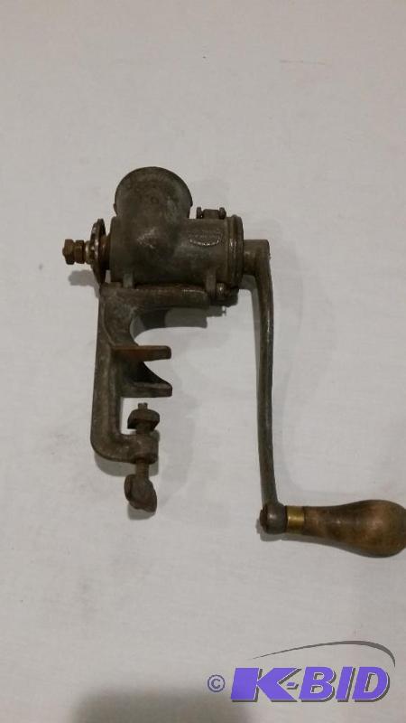Antique Meat Grinder RUSSWIN No 1