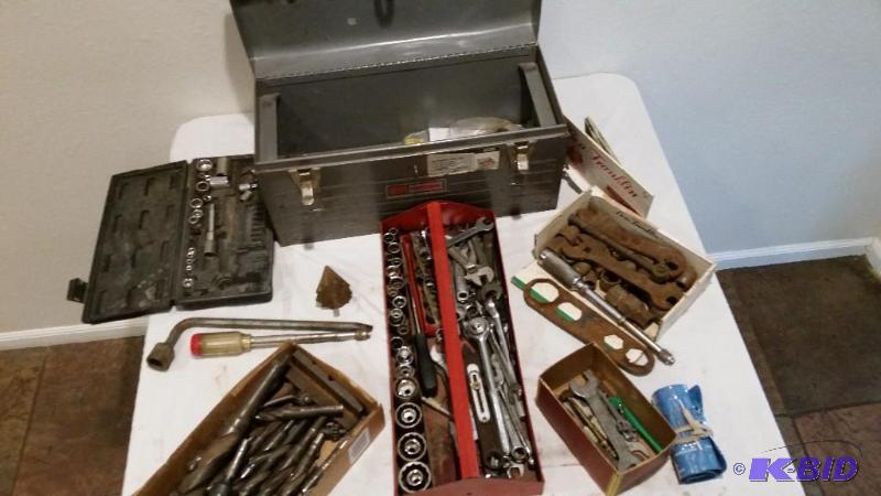 Tool Box full of tools.