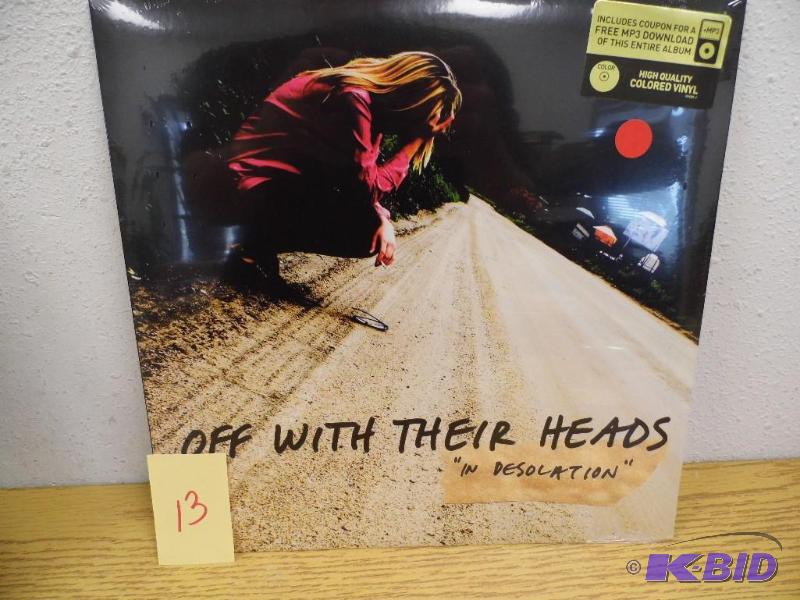 Off With Their Heads - In Desolation - Red Vinyl