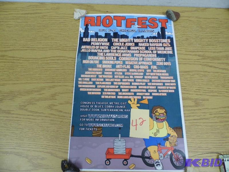 Riot Fest Poster