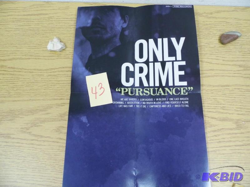 Only Crime - Prusuance - Poster