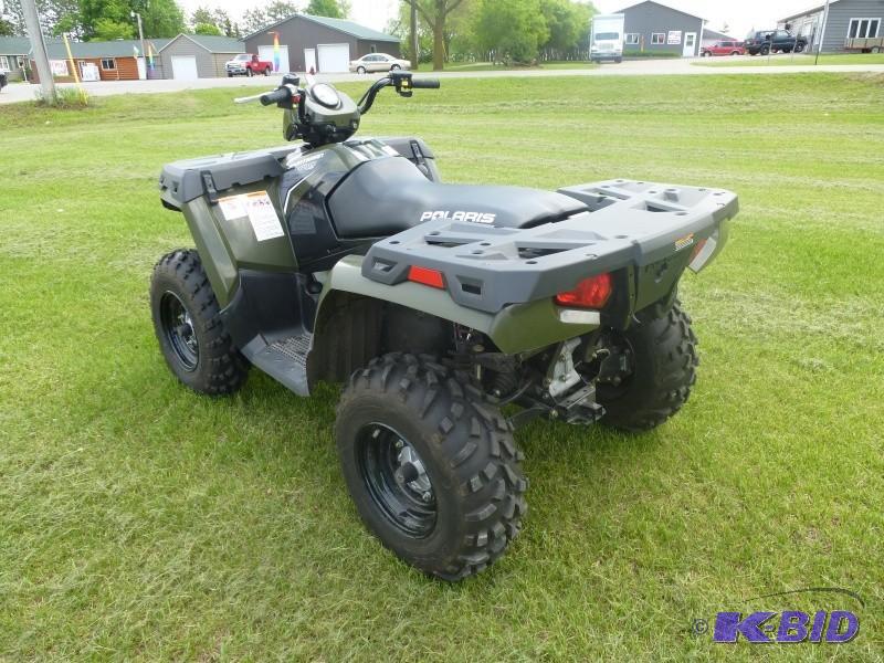 2012 Polaris Sportsman 400 HO: 4WD/... | GSI Bins & Trailer 2014 | K-BID