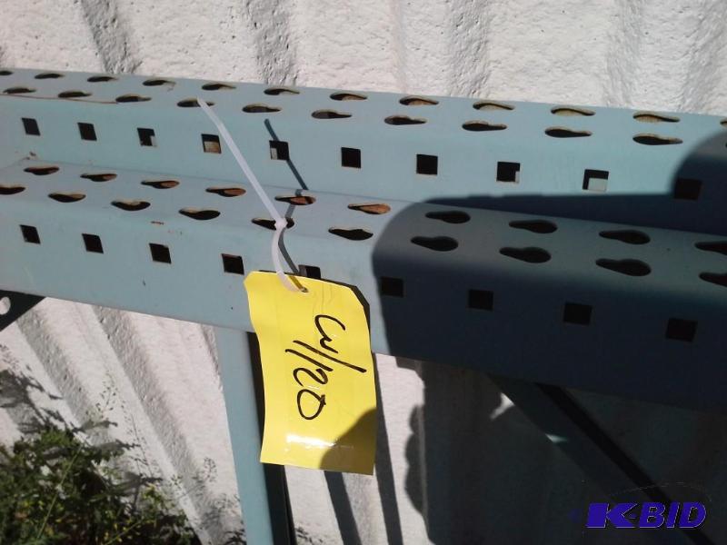 lot 120 image: Misc. Pallet Racking Includes