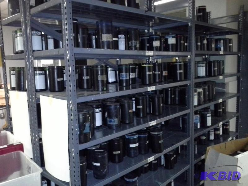 lot 143 image: Metal Shelving