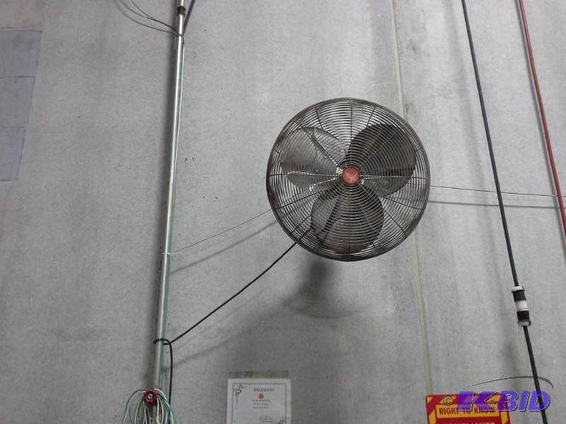 lot 156 image: Wall Mount Fan