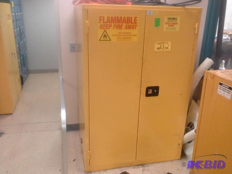lot 212 image: Flammable Cabinet,