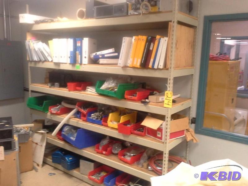 lot 214 image: Light Duty Shelving,