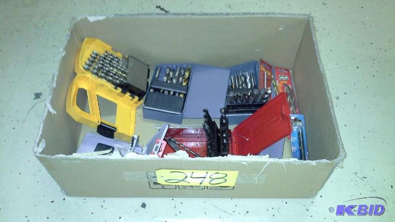 lot 248 image: Drill Bits