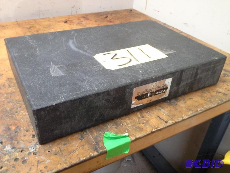 lot 311 image: Metroplate Granite Block