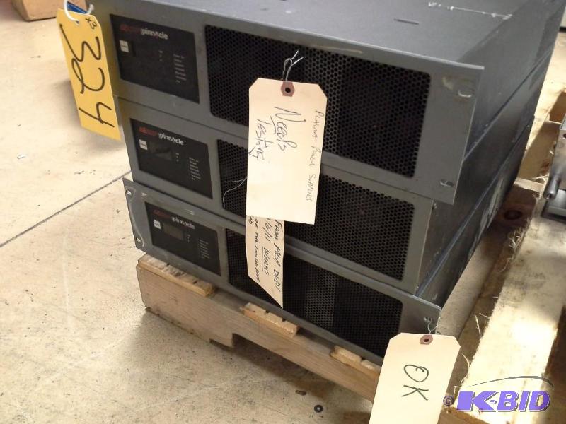 lot 324 image: 3 Plasma Power Supplies