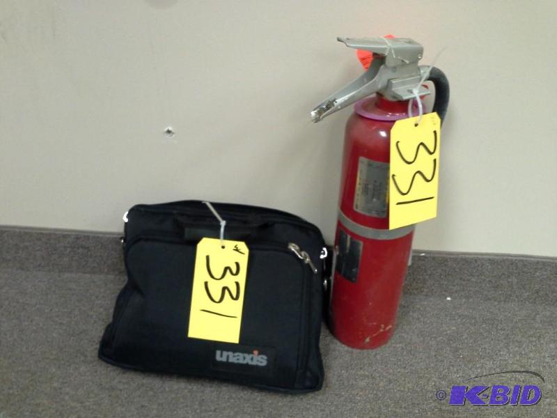 lot 331 image: Safety lot. (1) fire extinguisher, ...