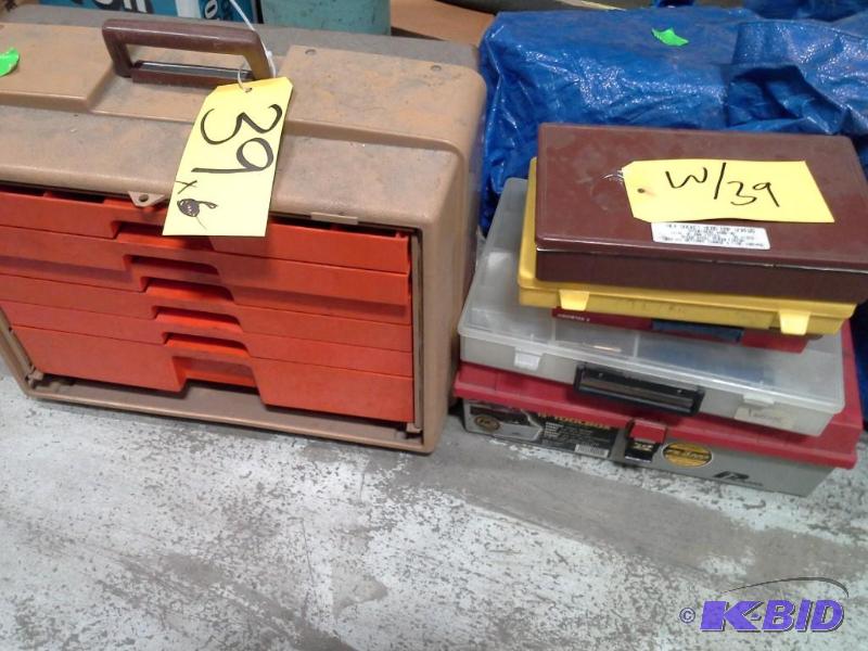 lot 39 image: 6 Assorted Tool Kits,