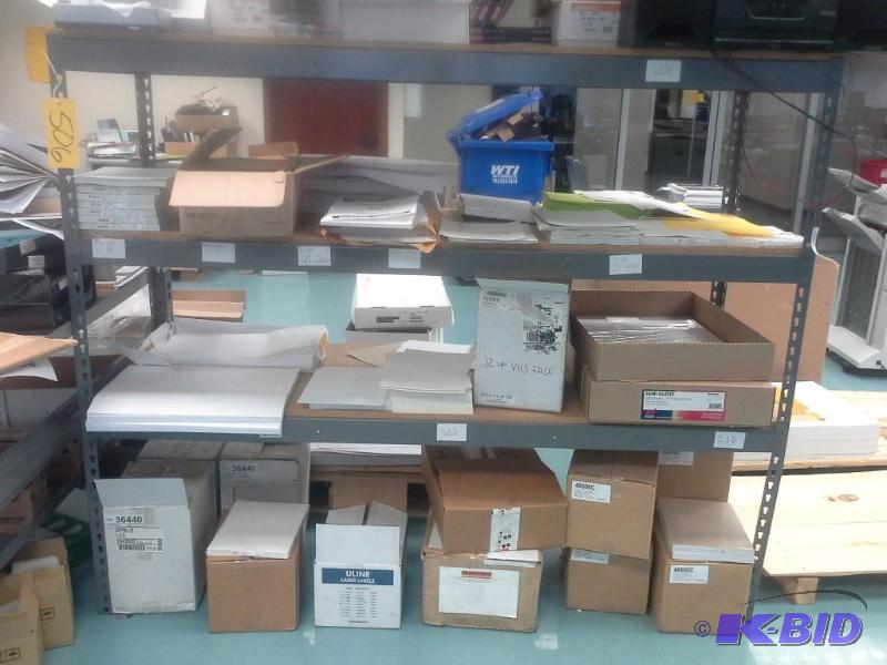 lot 506 image: Shelf Racking, Light Duty