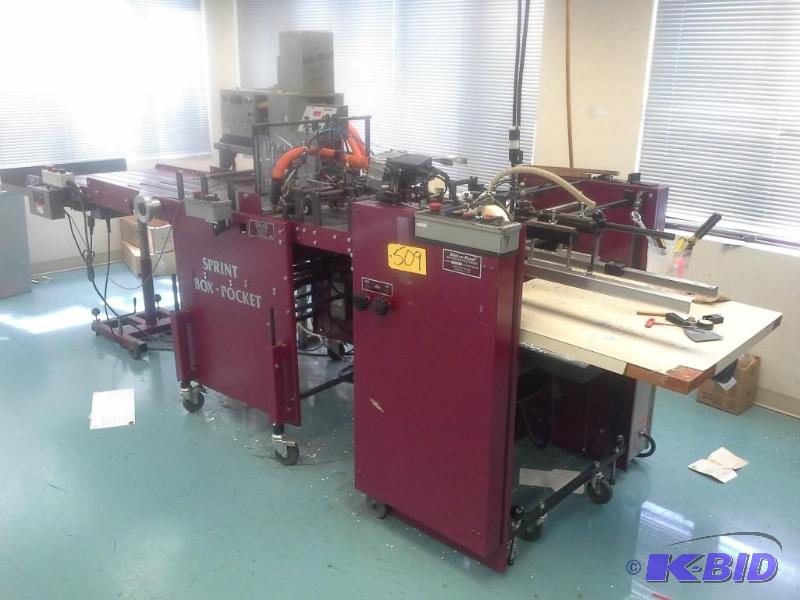 lot 509 image: Sprint Box -Pocket, Model 095, Includes