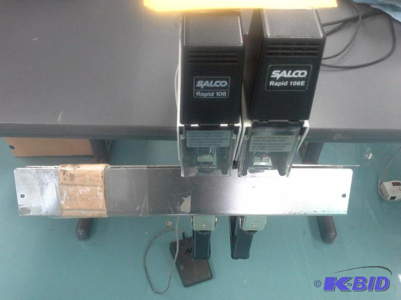 lot 512 image: Salco Rapid 106 Stapler, Foot Operated,