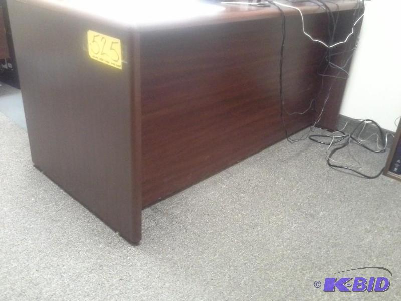 lot 525 image: Office Furniture Includes.