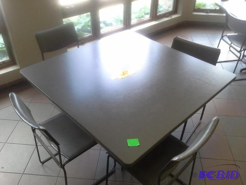 lot 555 image: Table And 4 Chairs