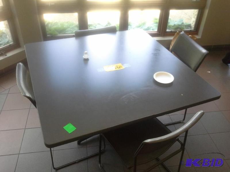 lot 556 image: Table And 4 Chairs,
