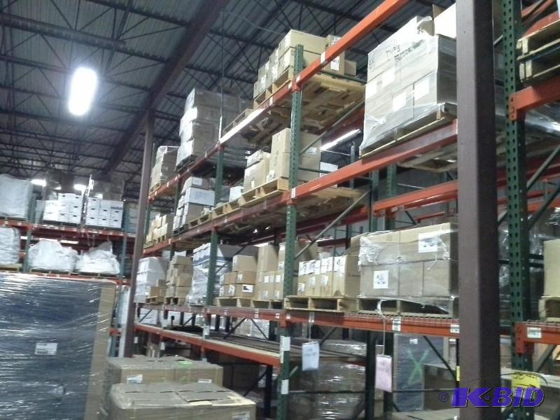 lot 57 image: Pallet Racking, Teardrop Style,