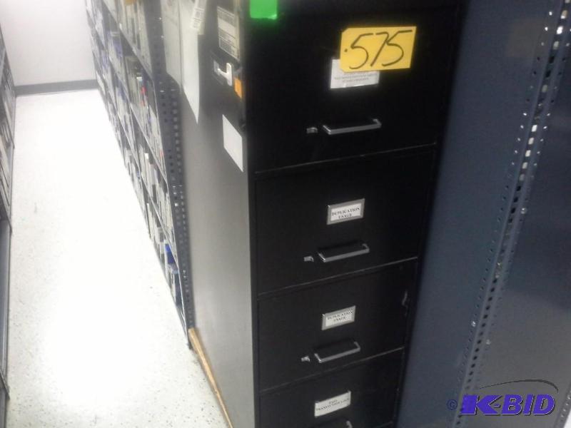 lot 575 image: Steel File Cabinet.