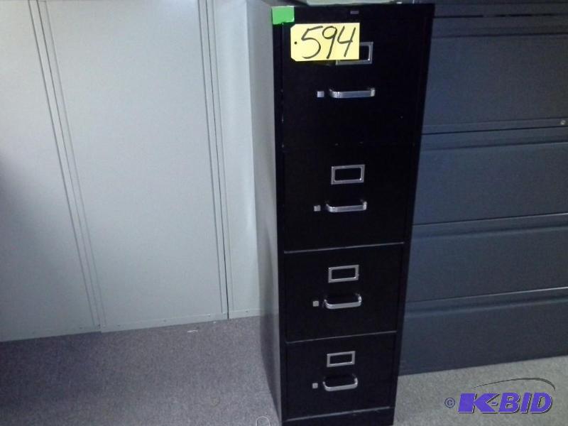 lot 594 image: File Cabinet