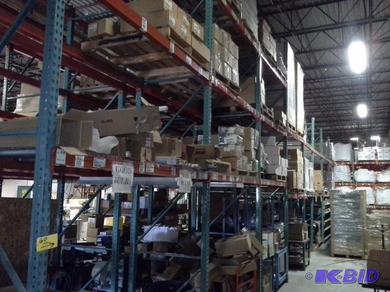 lot 60 image: Pallet Racking, Teardrop Style