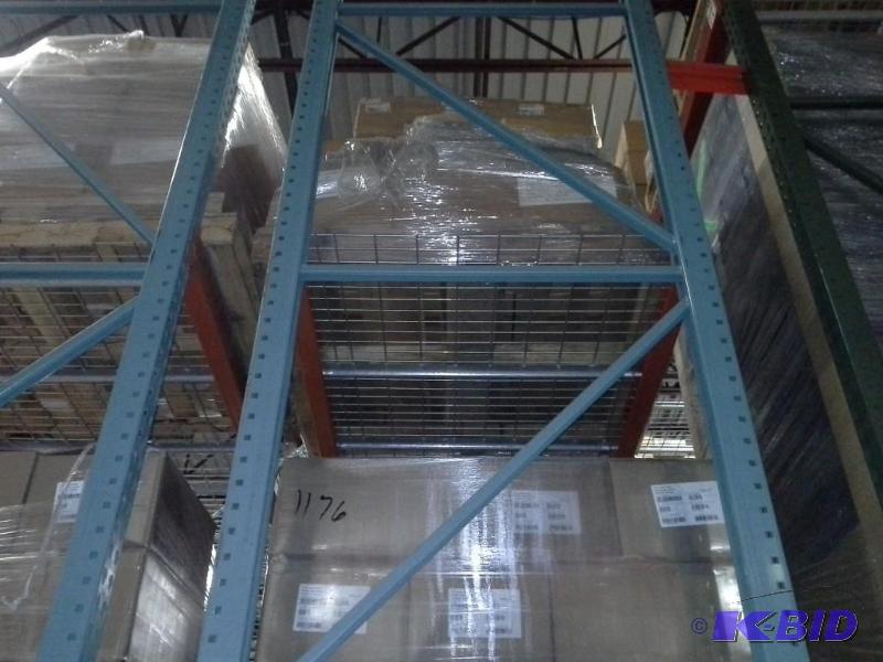lot 61 image: Pallet Racking, Teardrop Style