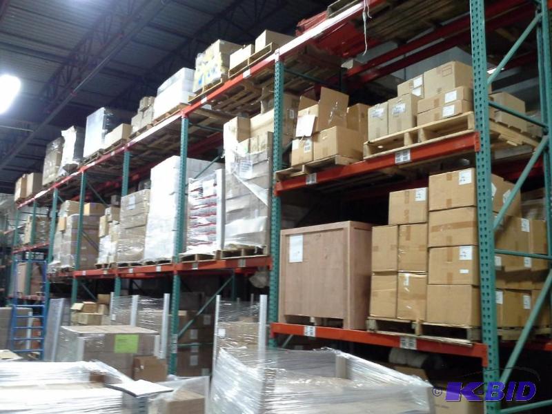 lot 69 image: Pallet Racking, Teardrop Style