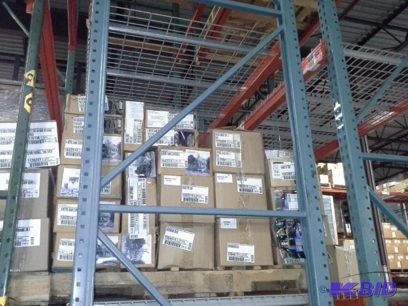 lot 73 image: Pallet Racking, Teardrop Style