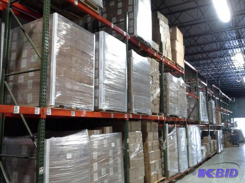 lot 77 image: Pallet Racking, Teardrop Style