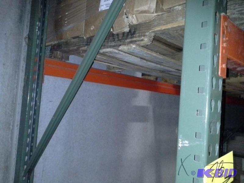 lot 78 image: Pallet Racking, Teardrop Style