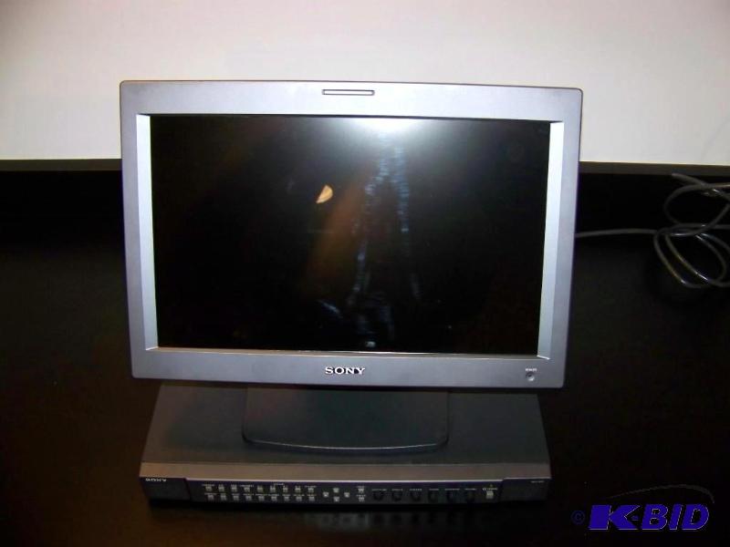 lot 14 image: Sony, Professional, 17 LCD Monitor with Multi-Format Engine Unit