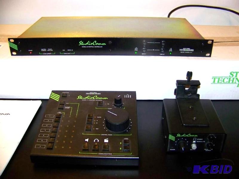 lot 32 image: Studio Technologies Inc, StudioComm, Professional Studio Controllers
