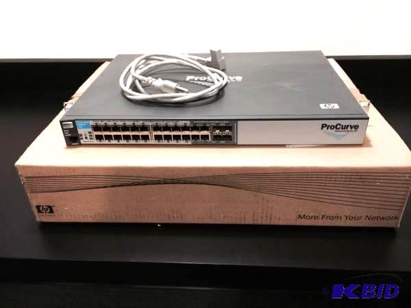 lot 5 image: Hewlett-Packard (HP), ProCurve, 20 Port Network Switch