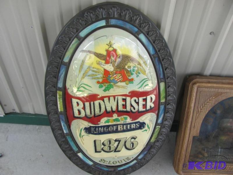 Budwiser&nbspbeer sign &nbsp apro...