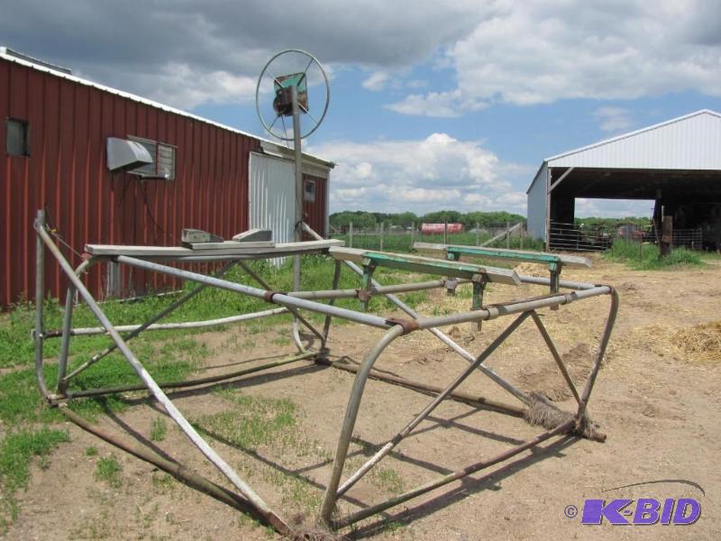 older galvanised&nbspboat lift &nb...