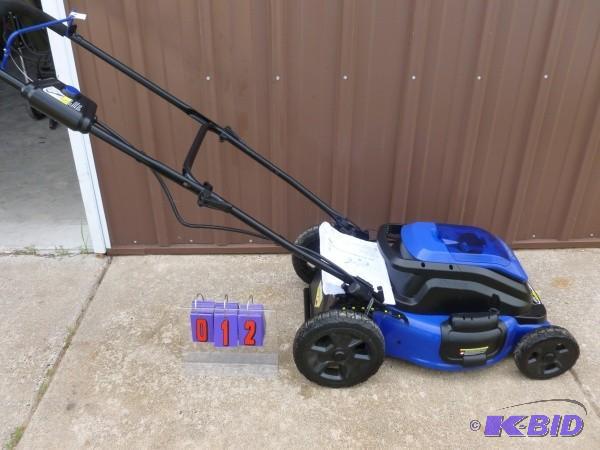 lot 12 image: Kobalt 40 volt lithium ion cordless...