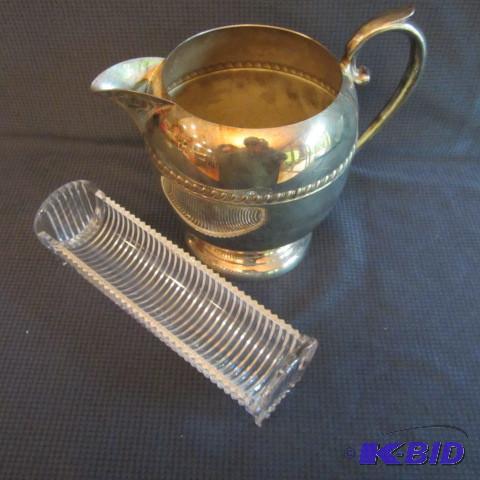 lot 33 image: Silver Pitcher