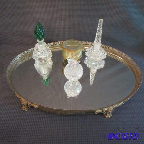 lot 36 image: Mirror Tray, Perfumers