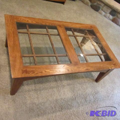 lot 52 image: Mission Coffee Table