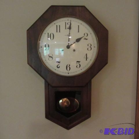 lot 55 image: Regulator Clock