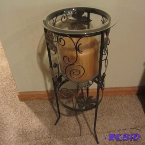 lot 63 image: Hurricane Candle Holder