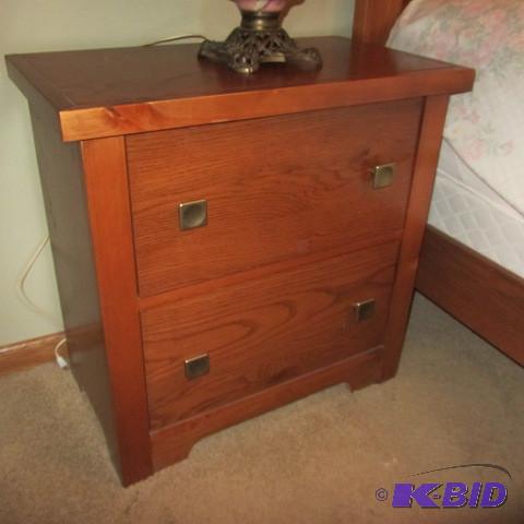 lot 8 image: Mission Night Stand