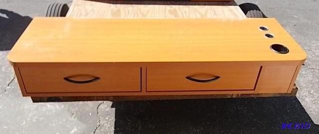 Walnut 2-Drawer 48 Inch Wall Statio...