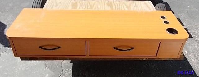 Walnut 2-Drawer 48 Inch Wall Statio...