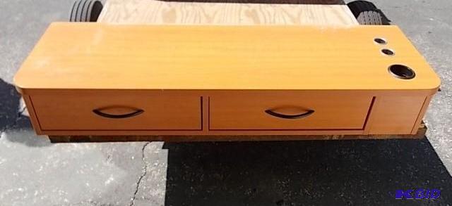 Walnut 2-Drawer 48 Inch Wall Statio...